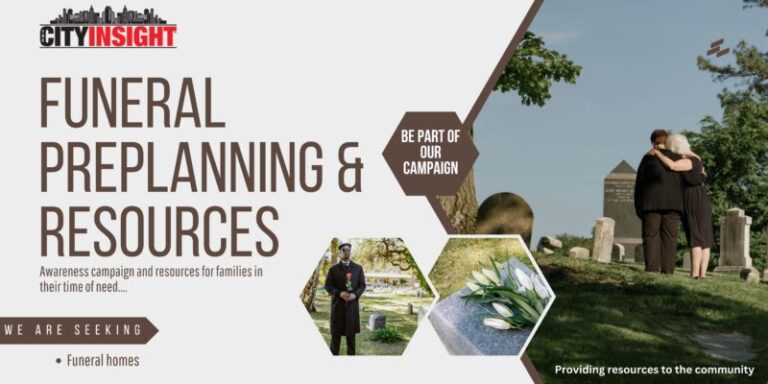 Community Funeral Join Our Funeral Preplanning and Resource Campaigns - City Insight Magazine
